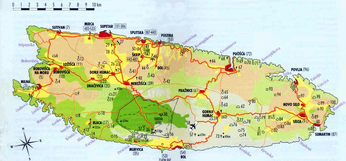 island-brac-map