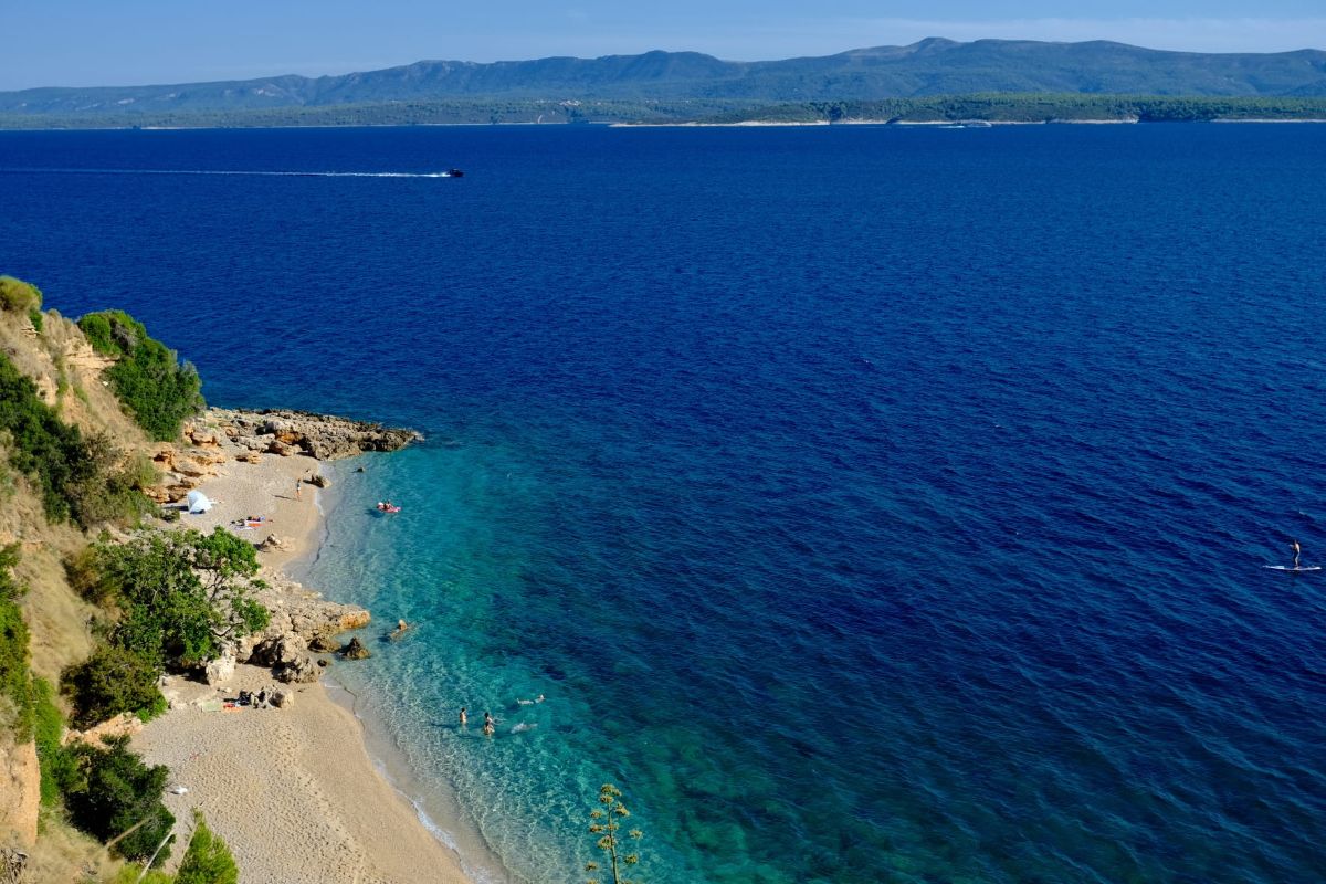 Secret beach_Brac Island